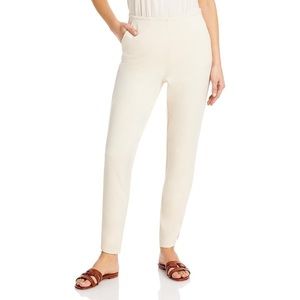 &BASICS Tulip Hem Pull On Pants in Ecru Size M